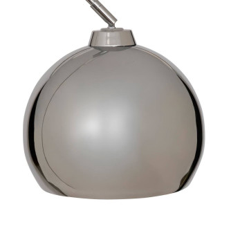 Lampadaire arc Floris haut 177 cm chrome Atmosphera - Le Dépôt Bailleul