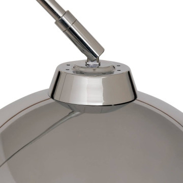 Lampadaire arc Floris haut 177 cm chrome Atmosphera - Le Dépôt Bailleul
