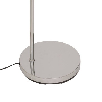 Lampadaire arc Floris haut 177 cm chrome Atmosphera - Le Dépôt Bailleul