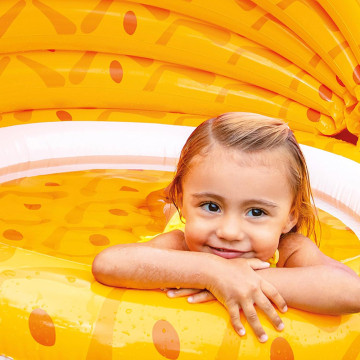 Piscine pour enfant D102 cm ananas Intex - Le Dépôt Bailleul