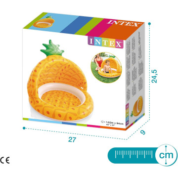 Piscine pour enfant D102 cm ananas Intex - Le Dépôt Bailleul