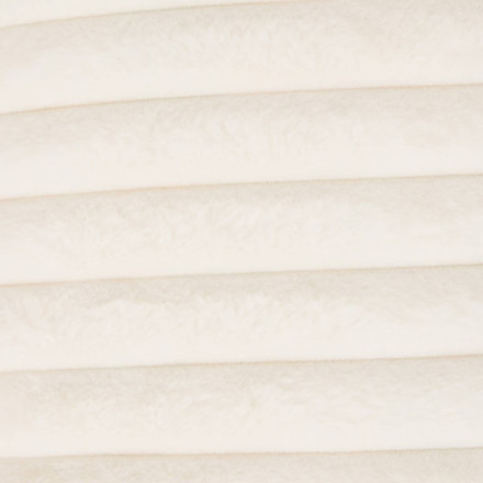 Fauteuil XL velours côtelé blanc Muzi Atmosphera - Le Dépôt Bailleul