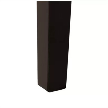 Chaise tissu ivoire pieds bois noir - Le Dépôt Bailleul