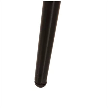 Tabouret de bar avec accoudoirs tissu noir - Le Dépôt Bailleul