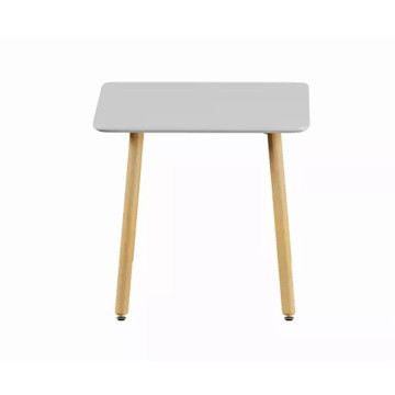 Table à manger 120 x 80 cm plateau blanc - Le Dépôt Bailleul