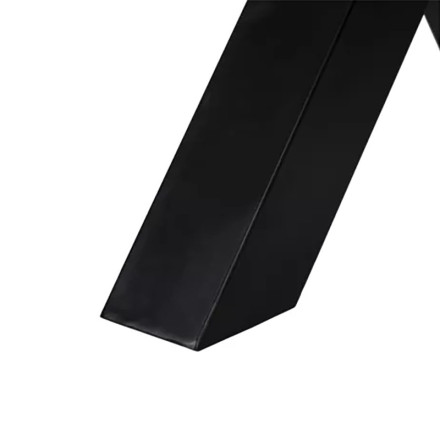 Table à manger 190 x 90 cm manguier pieds en X - Le Dépôt Bailleul