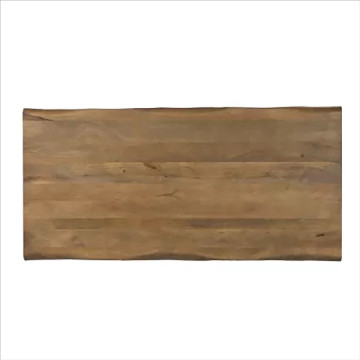 Table à manger 190 x 90 cm manguier pieds en X - Le Dépôt Bailleul