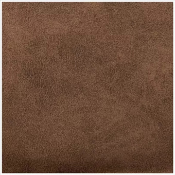 Chaise en simili marron clair pieds métal noir - Le Dépôt Bailleul