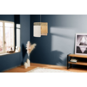 Suspension lin et cannage Bourgeon Ostaria - Le Dépôt Bailleul