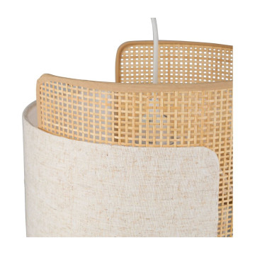 Suspension lin et cannage Bourgeon Ostaria - Le Dépôt Bailleul