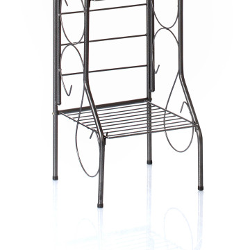 Etagère de jardin 4 niveaux acier - Le Dépôt Bailleul