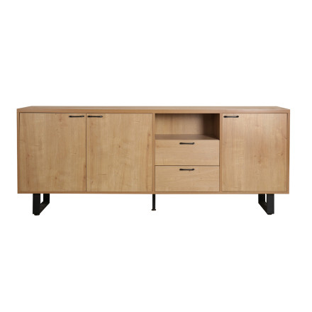 Bahut 3 portes 2 tiroirs Nina - Le Dépôt Bailleul