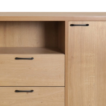 Bahut 3 portes 2 tiroirs Nina - Le Dépôt Bailleul