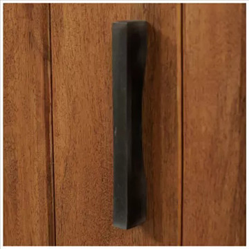 Vitrine 2+2 portes manguier massif Ruv - Le Dépôt Bailleul