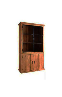 Vitrine 2+2 portes manguier...