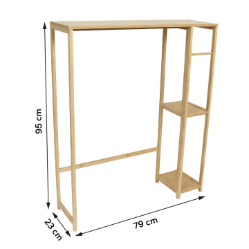 Etagère dessus WC bambou Trinidad - Le Dépôt Bailleul