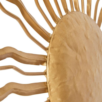 Déco murale soleil Edwige 80 cm métal doré Atmosphera - Le Dépôt Bailleul