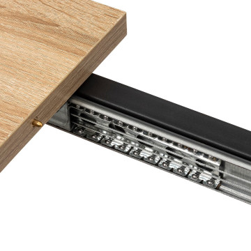 Table à manger 160/240 x 90 cm extensible Aliaj 5five - Le Dépôt Bailleul