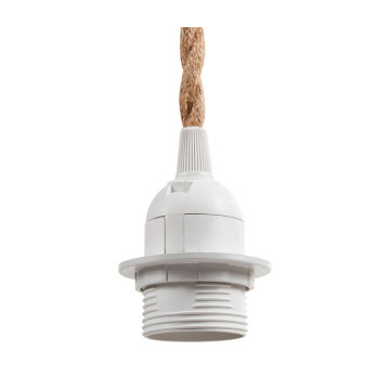 Cordon électrique corde pour suspension blanc Ostaria - Le Dépôt Bailleul