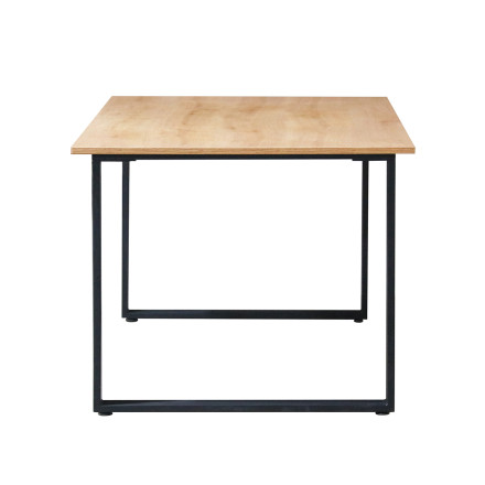 Table à manger 170 x 95 cm pieds U métal Nina - Le Dépôt Bailleul