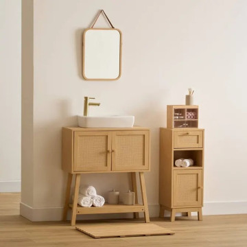 Meuble bas Cane 1 tiroir 1 porte 5five - Le Dépôt Bailleul