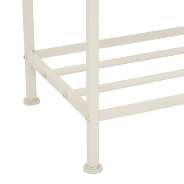 Console 2 tiroirs 2 niveaux Tissa beige 5five - Le Dépôt Bailleul