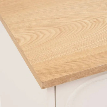 Commode 3 tiroirs Mohea ivoire Atmosphera - Le Dépôt Bailleul