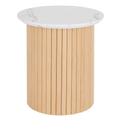 Table basse D45 Homelya effet marbre Atmosphera - Le Dépôt Bailleul