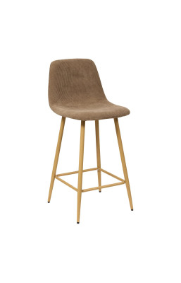 Tabouret de bar Roka taupe...