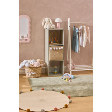 Etagère 3 cases Mix vert Atmosphera - Le Dépôt Bailleul