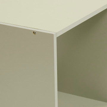 Etagère 3 cases Mix vert Atmosphera - Le Dépôt Bailleul