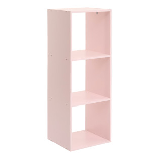Etagère 3 cases Mix rose Atmosphera - Le Dépôt Bailleul
