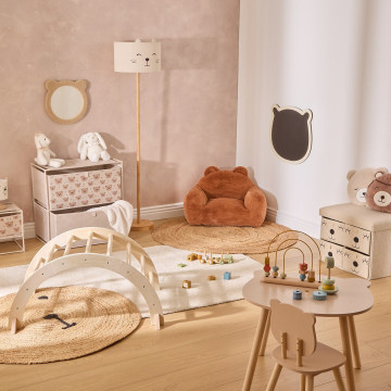 Fauteuil pour enfant Mamad ourson terracotta Atmosphera - Le Dépôt Bailleul