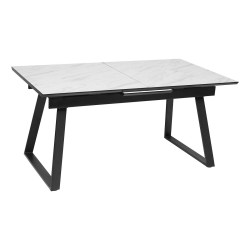 Table à manger 160/200 x 90 cm extensible Camburi Atmosphera - Le Dépôt Bailleul