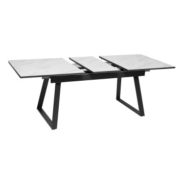 Table à manger 160/200 x 90 cm extensible Camburi Atmosphera - Le Dépôt Bailleul