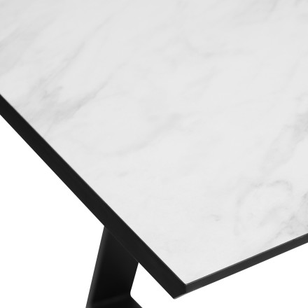 Table à manger 160/200 x 90 cm extensible Camburi Atmosphera - Le Dépôt Bailleul