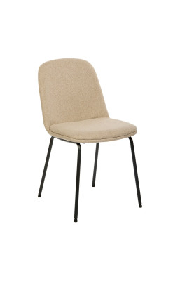 Chaise Neora tissu beige...