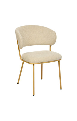Chaise Alba chenille beige...