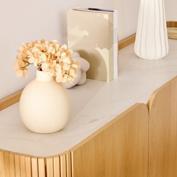 Buffet 2 portes 2 tiroirs Homelya Atmosphera - Le Dépôt Bailleul