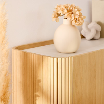 Buffet 2 portes 2 tiroirs Homelya Atmosphera - Le Dépôt Bailleul