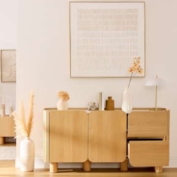 Buffet 2 portes 2 tiroirs Homelya Atmosphera - Le Dépôt Bailleul