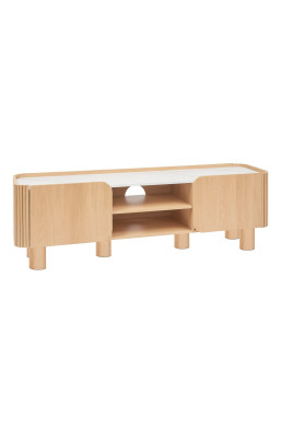 Meuble TV 2 portes 2 niches...