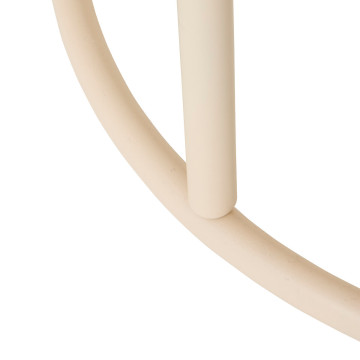 Table basse Juna D45 cm beige Atmosphera - Le Dépôt Bailleul