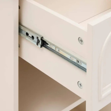 Table de chevet 1 tiroir Mohea ivoire Atmosphera - Le Dépôt Bailleul