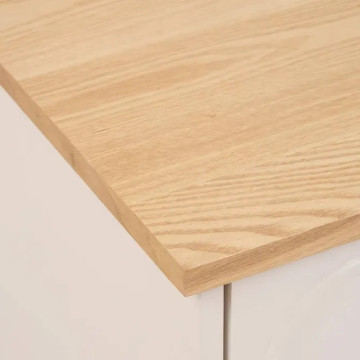 Chiffonnier 5 tiroirs Mohea ivoire Atmosphera - Le Dépôt Bailleul