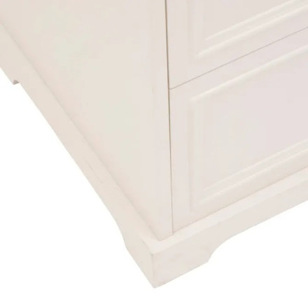 Chiffonnier 5 tiroirs Mohea ivoire Atmosphera - Le Dépôt Bailleul