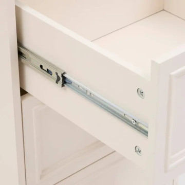 Chiffonnier 5 tiroirs Mohea ivoire Atmosphera - Le Dépôt Bailleul