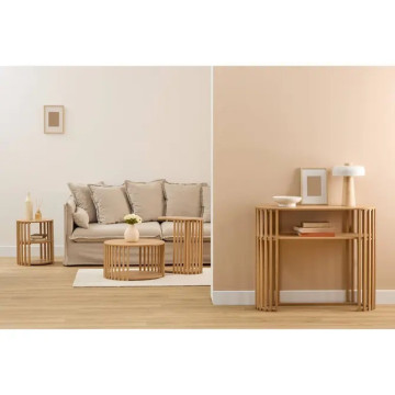 Console 1 étagère Slat tasseaux 100 cm 5five - Le Dépôt Bailleul