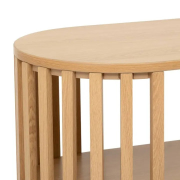 Console 1 étagère Slat tasseaux 100 cm 5five - Le Dépôt Bailleul