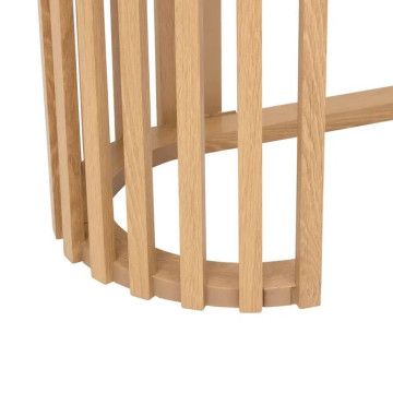 Console 1 étagère Slat tasseaux 100 cm 5five - Le Dépôt Bailleul
